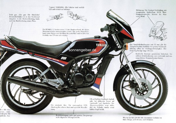 yamaha rd 80